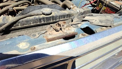 1986-1990 Dodge Ram W150 Hood Latch Assembly With Bracket Oem