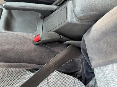 1990 Subaru Legacy Driver Left Front Seat Belt Buckle Receiver Oem Gray