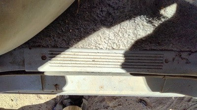 85 Grand Marquis Passenger Right Front Lower Sill Step Kick Trim Gray Oem
