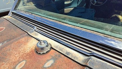 1964 Ford Thunderbird Coupe Chrome Trim Below Back Glass Oem Moulding