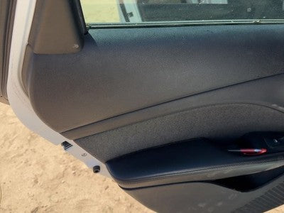 2013 Dodge Dart Driver Left Rear Door Trim Panel With Switches Back Black B7X9