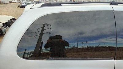 96-00 Town & Country Passenger Right Rear Quarter Glass Back Side Window