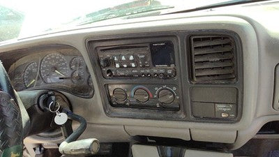 99 Silverado 1500 Trim Bezel Around Speedometer Oem Dash Surround Panel Gray 92D