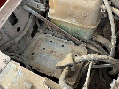 1997 Ford F250 Complete Battery Box Mount Tray With Hold Down Oem 15159821