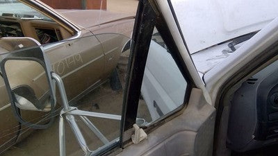 1992-1997 Ford F450 Driver Left Front Vent Window Small Door Glass With Frame