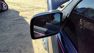 05-09 Land Rover Lr3 Driver Left Side Mirror Door Mounted Oem Black Crb503100pma