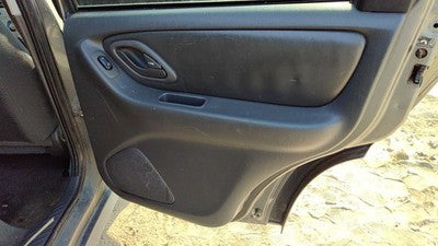02-06 Tribute Passenger Right Rear Door Trim Panel With Switches Back Gray Ed0