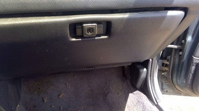 1991 Mitsubishi Galant Vr-4 Glove Box Assembly Complete Door With Latch Black