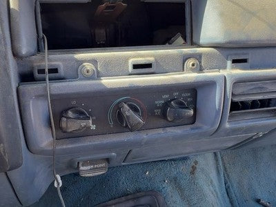 1992-1997 Ford F250 Trim Bezel Around Heater Head Surround Dash Panel Oem Gray