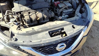 13-19 Nissan Sentra Top Plastic Cover Above Radiator Support Sight Shield Oem