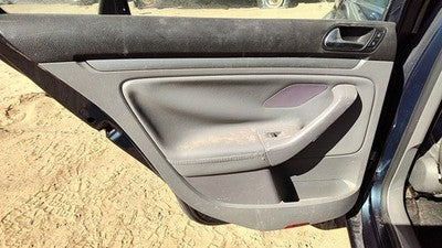 2006-2009 Vw Jetta Driver Left Rear Inside Door Trim Panel Only Oem Back Gray