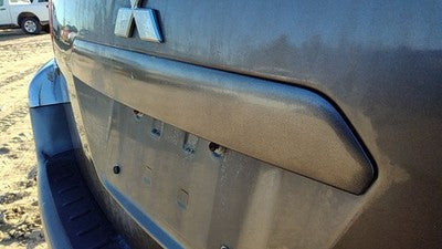 2004-08 Endeavor License Plate Trim Surround Panel Tail Trunk C04 Mineral Beige
