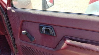 1990 Ford Bronco 2 Passenger Right Front Door Trim Panel Red