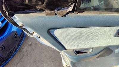 1989 Honda Civic Driver Left Rear Door Trim Panel Manual Windowsback Blue Sedan