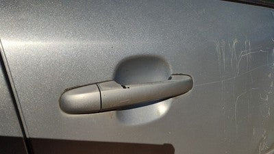 06-10 Hyundai Sonata Passenger Right Front Outside Door Handle H1 Silver Blue
