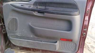 2005-2007 F350 Super Duty Passenger Right Front Inside Door Trim Panel Only Gray