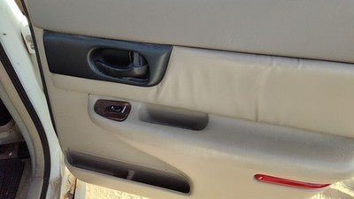 00 Buick Regal Passenger Right Rear Door Trim Panel With Switches Back Taupe 523