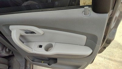 09-12 Traverse Passenger Right Rear Door Trim Panel With Switches Back Gray