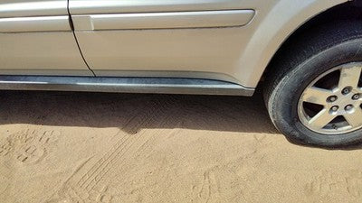 2006-2009 Chevy Equinox Driver Left Lower Rocker Panel Moulding Side Skirt Oem