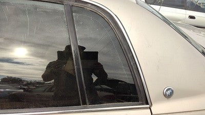 91-96 Buick Park Ave Driver Left Rear Vent Window Back Door Glass With Frame Oem