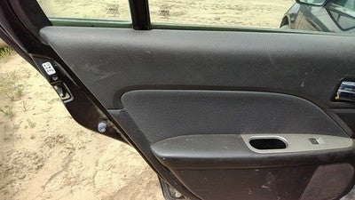 10-11 Ford Fusion Driver Left Rear Door Trim Panel With Switches Back Black Dw