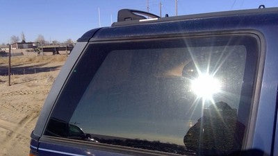 1991-1997 Ford Explorer Passenger Right Rear Quarter Glass Back Side Window Oem