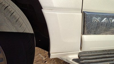 07-17 Navigator Driver Left Moulding From Fender Trim Strip Pv White Chocolate