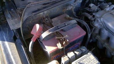 1996 Geo Tracker Complete Battery Box Mount Tray With Hold Down Oem 1.6l