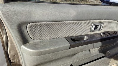 02-04 Nissan Xterra Driver Left Front Door Trim Panel With Master Switch Gray K