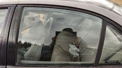 1996-2000 Saturn Sl2 Driver Left Rear Side Window Door Glass Oem Back 21098677