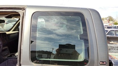 1999-2006 Gmc Sierra 2500 Driver Left Rear Side Window Door Glass Oem Back