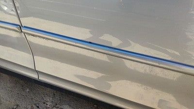 98-02 Oldsmobile Intrigue Passenger Right Front Moulding Fm Door Trim Silver 17U