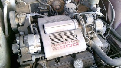 1990 Olds Eighty Eight Engine Cover Top Plastic Shield Oem 3.8L