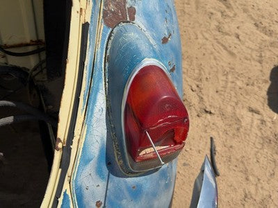 71-72 Super Beetle Passenger Right Tail Light Brake With Housing Extension Rear