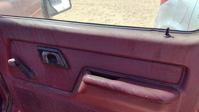 1990 Ford Bronco 2 Passenger Right Front Door Trim Panel Red