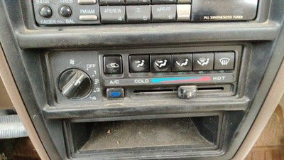 1991-1996 Infinity G20 Temperature Control Module In Dash Heater Ac Head Unit