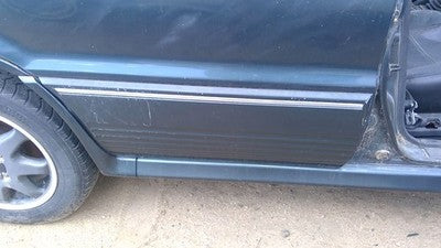 91 Mitsubishi Galant Vr4 Passenger Right Rear Moulding From Door Back Trim Green