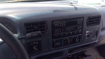 1999 Ford F250 Super Duty Trim Bezel Around Spedometer Dash Surround Panel Blue