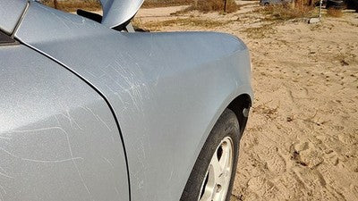 2006-2010 Hyundai Sonata Passenger Right Front Fender Oem H1 Silver Blue