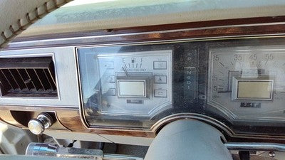 82-87 Grand Marquis Trim Bezel Around Speedometer Oem Dash Surround Panel Gray