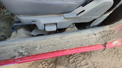 1995 Ford Aspire Driver Left Side Seat Trim Panel Oem Gray