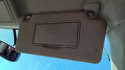 2008-2015 Nissan Rogue Passenger Right Sun Visor Oem G Black 96400jm02a