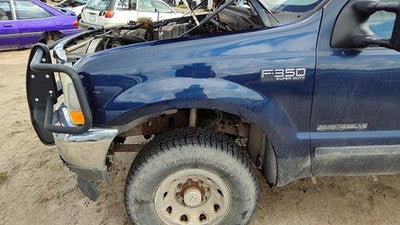 1999-2007 F350 Powerstroke Driver Left Front Fender Oem Blue F81z16006aa