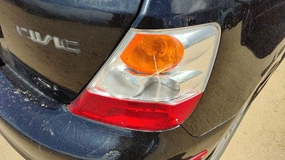 04-05 Civic Hatchback Si Passenger Right Tail Light Brake Lamp Rear Cracked