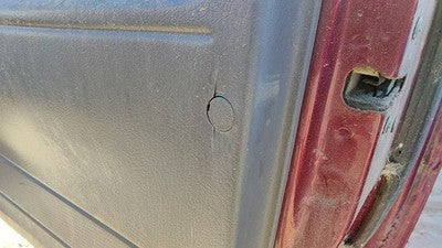 1997 Ford Aspire Passenger Right Front Door Trim Panel Gray