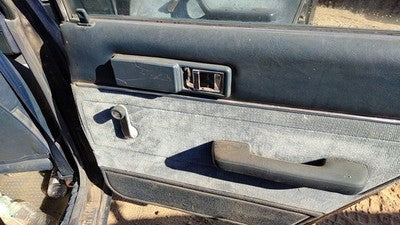 1986 Toyota Camry Passenger Right Rear Inside Door Trim Panel Back