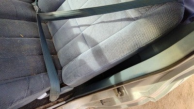 1987 Ford Ranger Driver Left Front Seat Belt Retractor Oem Shoulder Blue