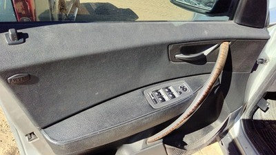 2004 Bmw X3 Driver Left Front Door Trim Panel With Master Switch Gray