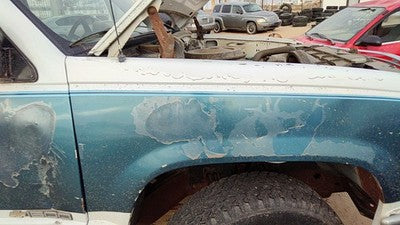 1988-1999 Chevy Silverado 1500 Passenger Right Front Fender Oem White 15998378