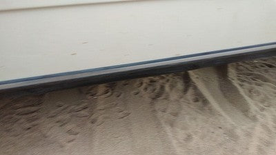 1980 Mercedes 300Td Passenger Right Front Moulding From Door Oem Trim Strip
